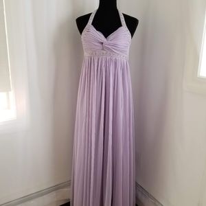 Halter Lavander Gown